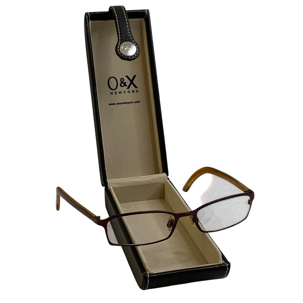 Calvin Klein 5112 Eyeglass Frames Unisex Rectangle Brown Bronze with OBX Case